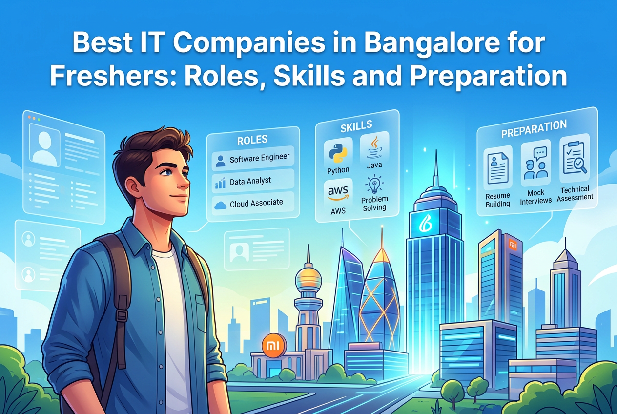 IT companies in Bangalore for freshers